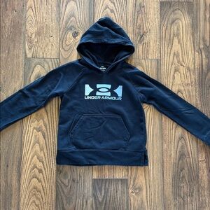 Under Armour girls hooded sweatshirt size Med